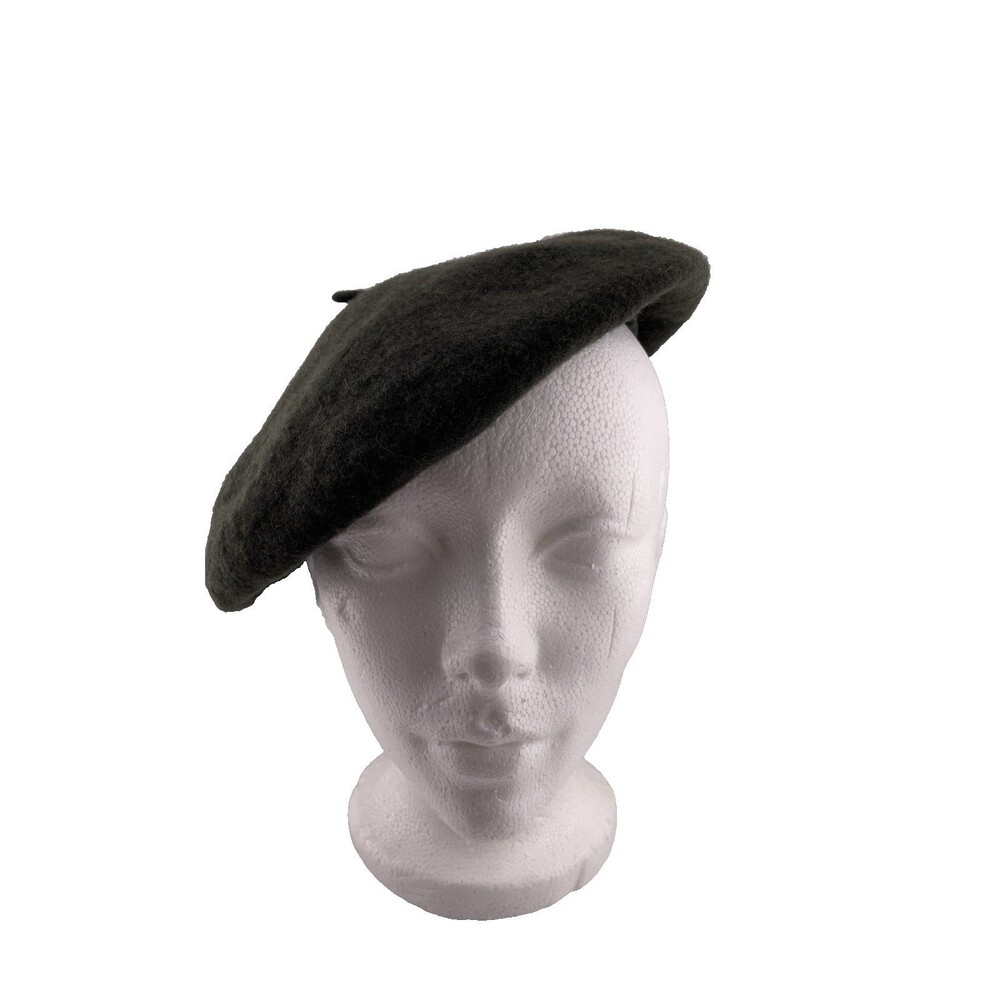 Liz Claiborne Green Beret Hat Felt